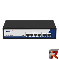 سوئیچ PoE اچ ار یو ای HRUI HR900-AF-42N - فروشگاه فایر ایران