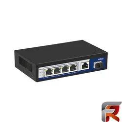 خرید سوئیچ PoE گیگ اچ ار یو ای HRUI HR901-AFG-411S - فروشگاه فایر ایران
