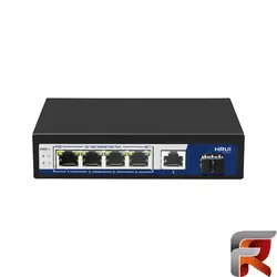 خرید سوئیچ PoE گیگ اچ ار یو ای HRUI HR901-AFG-411S - فروشگاه فایر ایران