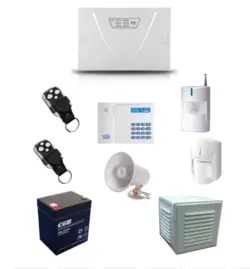 پکیج دزدگیر اماکن بیسیم کلاسیک Z4-ULTRA Celasic با تلفن کننده سیم کارتی G1-ULTRA