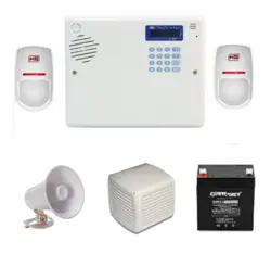 پکیج دزدگیر اماکن سایلکس مدلSG8-S تلفن کننده سیم کارتی سایلکس SILEX -SG8 پایرونیکس