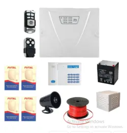 پکیج دزدگیر اماکن کلاسیک Z4-ULTRA Celasic با تلفن کننده سیم کارتی G1-ULTRA