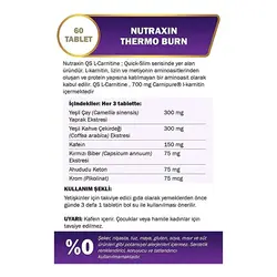 قرص چربی سوز نوتراکسین ترمو برن Nutraxin Thermo Burn