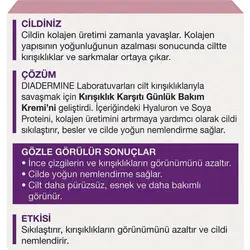 کرم مرطوب کننده و ضد چروک عصاره سویا دیادرمین Diadermine