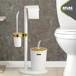 سرويس 3 کاره اطلس (سطل و برس و جادستمال)