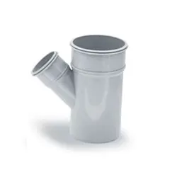 سه راه تبدیلی 45 درجه فاضلابی پارس زنده رود پلاست