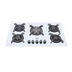 گاز صفحه ای شيشه ای رهام  کد 016 سفيد