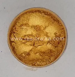 رنگ پودری صدفی طلایی 1