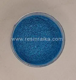 رنگ پودری صدفی آبی 02