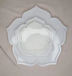 قالب سیلیکونی طرح گل پنج پر