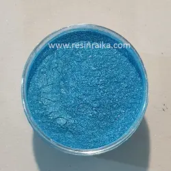 پودری صدفی آبی آسمانی