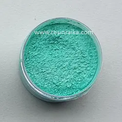 پودری صدفی سبز دریایی روشن