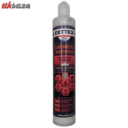 چسب کاشت میلگرد زتکس ZETTEX PURE EPOXY TROPICAL