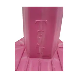 مخروط ترافیکی 6 ضلعی سبک ژله ای با حلقه زنجیر پلاستیکی ۶۵ سانتی