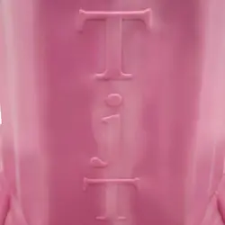 مخروط ترافیکی 6 ضلعی سبک ژله ای با حلقه زنجیر پلاستیکی ۶۵ سانتی