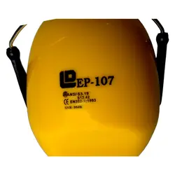 روگوشی ایمنی صداگیر مدل EP-107 رنگ زرد تایوانی