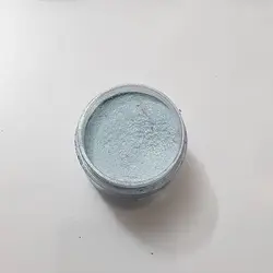 رنگ پودری صدفی آبی محو (50g)