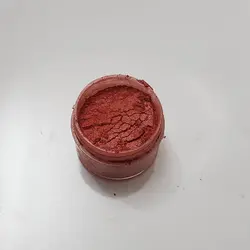 رنگ پودری صدفی نارنجی سیر (50g)