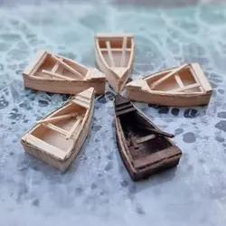 ماکت قایق چوبی 4cm