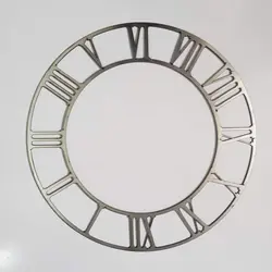 رینگ نقره ای اعداد ساعت