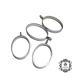 قاب استیل گردنبند کد V22