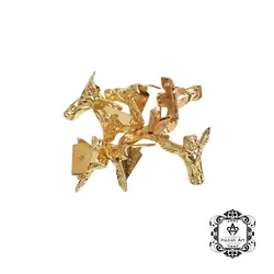 پایه سینی طلایی طرح فرشته (40 عددی)