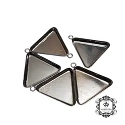 قاب استیل گردنبند کد O11