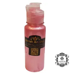 رنگ اکریلیک متالیک صورتی