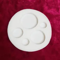 قالب سیلیکونی 5 تکه دایره