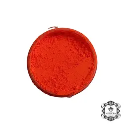 رنگ پودری فسفر نارنجی تیره