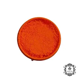 رنگ پودری فسفر نارنجی روشن