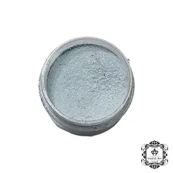 رنگ پودری صدفی آبی محو