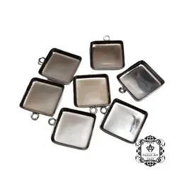 قاب استیل گردنبند کد g22