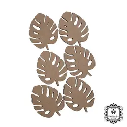 تخته زیر لیوانی با طرح برگ انجیر