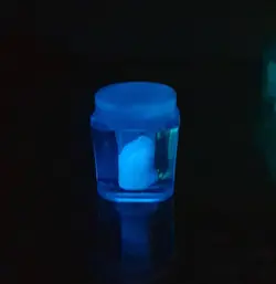 پودر شب تاب آبی