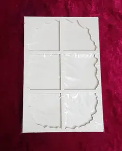 قالب سیلیکونی زیر لیوانی 6 تکه