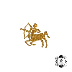 استیکر ورق طلا ماه آذر (اسب)