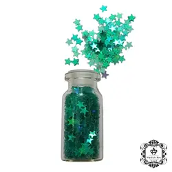 اکلیل ستاره ای فیروزه ای هولوگرامی