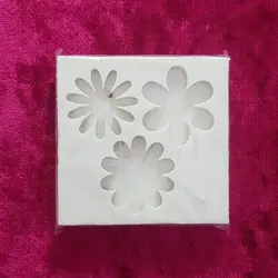 قالب سیلیکونی طرح سه گل