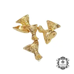 پایه سینی طلایی طرح صلیب