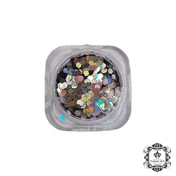 اکلیل هفت رنگ با تم نقره ای