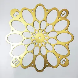 رینگ اعداد لاتین ساعت (طلایی)