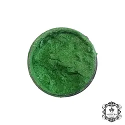 رنگ پودری صدفی سبز روشن