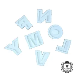 قالب سیلیکونی حروف انگلیسی تکی