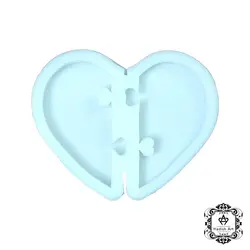 قالب سیلیکونی قلب پازلی