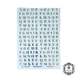 طلق هولوگرامی A5 حروف گلدار