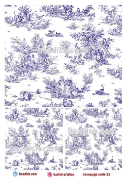 برچسب دکوپاژ (کد32)