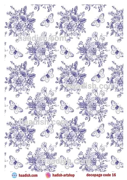 برچسب دکوپاژ (کد16)