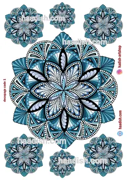 برچسب دکوپاژ (کد1)