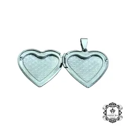 لاکت استیل نقره ای lo66